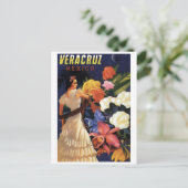 Vintag Veracruz Mexico Reisen Postkarte (Stehend Vorderseite)