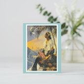 Vintag Veracruz Postkarte (Stehend Vorderseite)