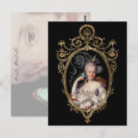 Vintag verändertes junger Marie-Antointte-Portrait