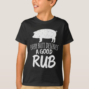 Vintag verdient jeder Hintern eine gute, rub-lusti T-Shirt