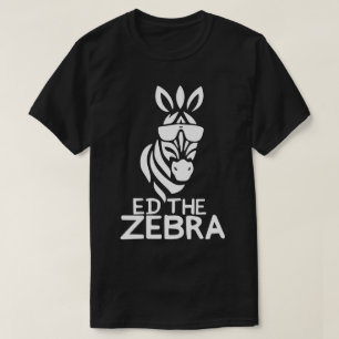Vintag Vergessen Sie niemals Ed Zebra T-Shirt