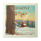 Vintag Vermont Fliese (Vorderseite)