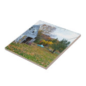 Vintag Vermont Scene Tile Fliese (Seite)