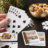 Vintag Vermont Spielkarten (In Situ)