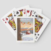 Vintag Vermont Spielkarten (Rückseite)