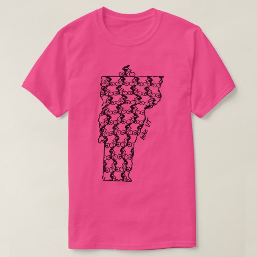 Vintag Vermont Staat Reiten T-Shirt (Design vorne)