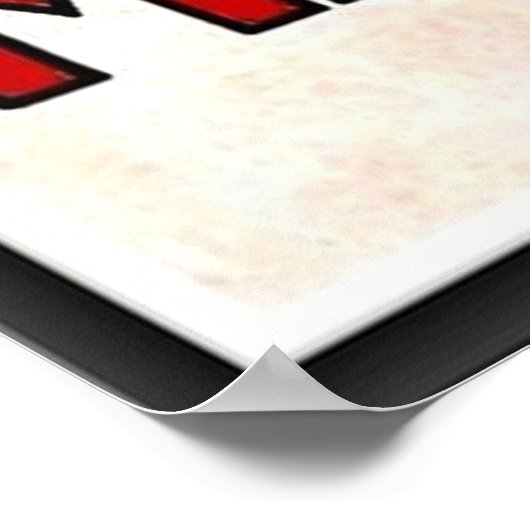 Vintag Vermouth Bianco Poster (Ecke)