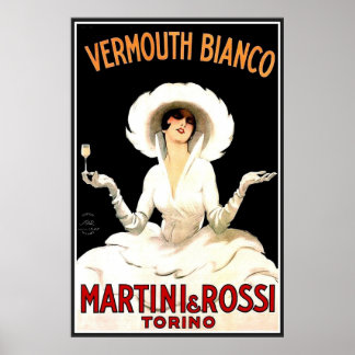 Vintag Vermouth Bianco Poster