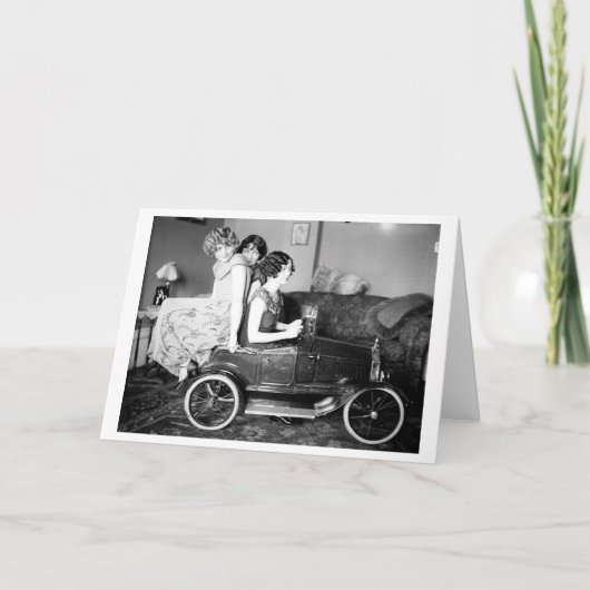 Vintag - Verrückte Freunde, Karte (Vorderseite)