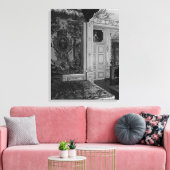 Vintag Versailles Palace Louis XV Bed Kammer Leinwanddruck (Insitu (Wohnzimmer))