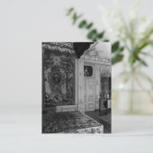 Vintag Versailles Palace Louis XV Bed Kammer Postkarte (Stehend Vorderseite)