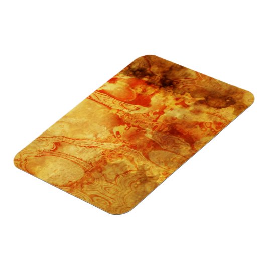 Vintag verschüttetes Rot Magnet (Linke Seite)