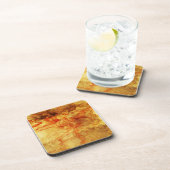 Vintag verschüttetes Rot Untersetzer (Rechte Seite)