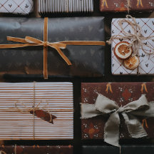 Vintag-Vibe Weihnachtswrapping Paper Collection