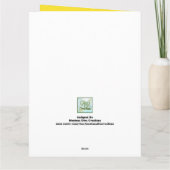 Vintag Vibes Classic Car Geburtstag Karte (Rückseite)