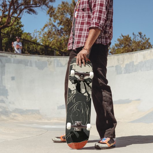 Vintag Vibes: Das Skateboard von Munch (Außenbereich 2)