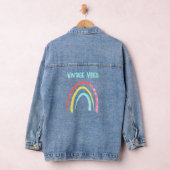 Vintag Vibes Rainbow Jeansjacke (Hangar)