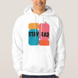 Vintag Vibes Retro Color Block Sweater Hoodie