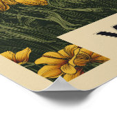 Vintag Victoria British Columbia Travel Poster (Ecke)