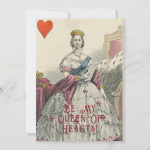 Vintag Victoria Valentine Feiertagskarte