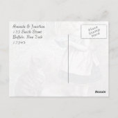 Vintag vielen Dank für Ihre Hilfe Postkarte (Rückseite)