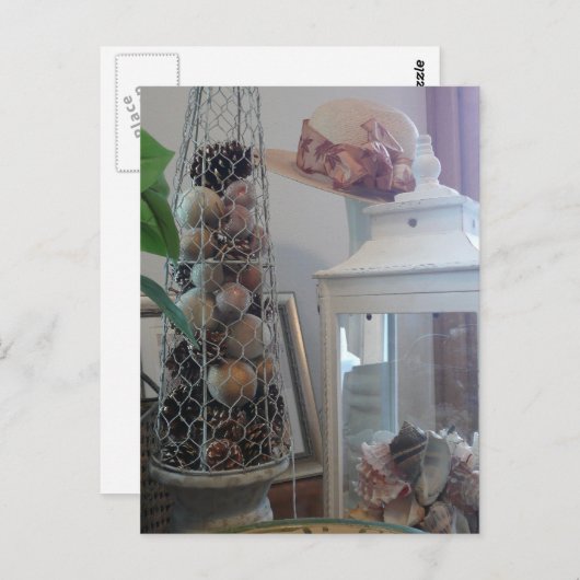 Vintag Vignette Postkarte (Vorne/Hinten)