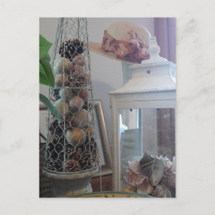 Vintag Vignette Postkarte