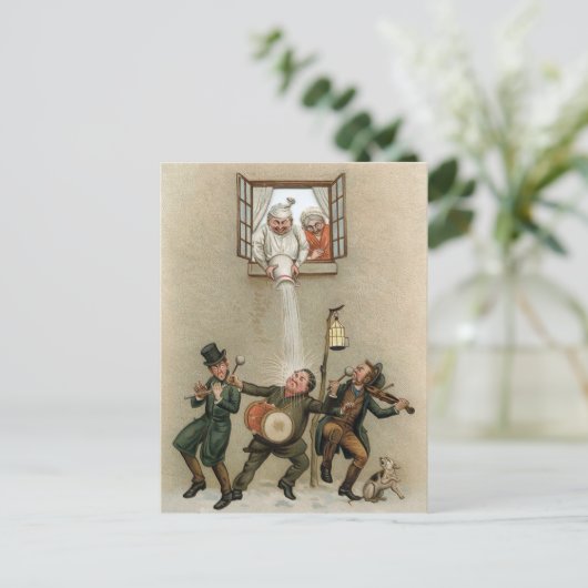 Vintag Viktorianisch Postkarte (Stehend Vorderseite)