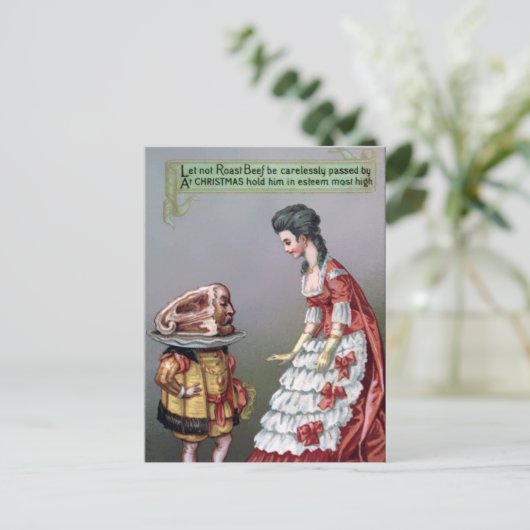 Vintag Viktorianisch Postkarte (Stehend Vorderseite)