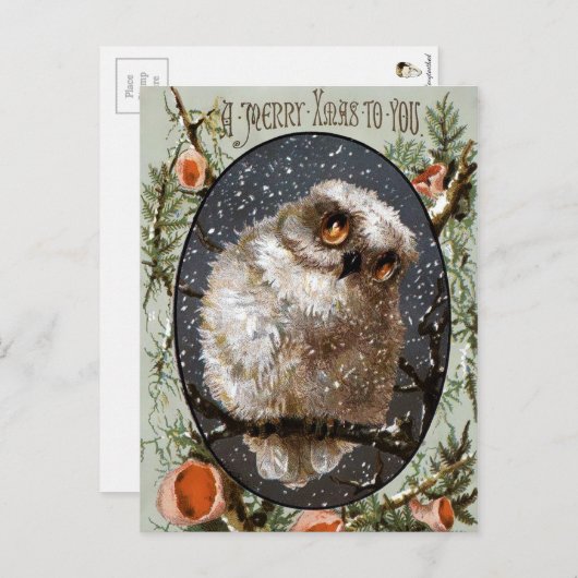 Vintag Viktorianisch Postkarte (Vorne/Hinten)