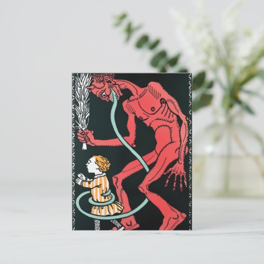 Vintag Viktorianisch Postkarte (Stehend Vorderseite)