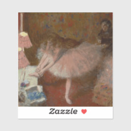 Vintag Viktorianische Coquette Forain Ballerina Aufkleber