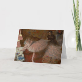 Vintag Viktorianische Coquette Forain Ballerina Karte