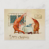 Vintag Viktorianische Odd Shrimps Postkarte (Vorderseite)