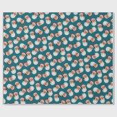 Vintag Viktorianische Weihnachten Weihnachten Weih Geschenkpapier (Flach)