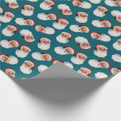 Vintag Viktorianische Weihnachten Weihnachten Weih Geschenkpapier (Ecke)