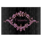 Vintag Viktorianischer romantischer Steampunk Pers Schneidebrett (Vorderseite)