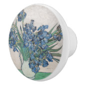 Vintag Vincent Van Gogh Gemälde Irises Keramikknauf (Rechts)