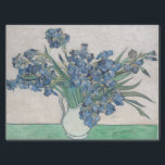 Vintag Vincent Van Gogh Irises Seidenpapier<br><div class="desc">Eine Nachbildung von Vincent Van Gogh's klassisches Bild von lila Reisen in einem Krug erscheint auf diesem Vintagen Tissue Paper.</div>