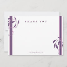 Vintag Violet Verziert Paisley Floral Blank