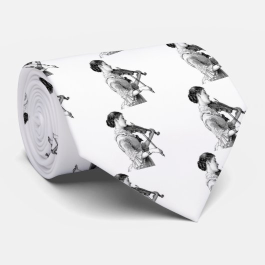 Vintag Violinist Krawatte (Gerollt)