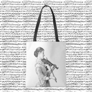 Vintag Violinist Tasche