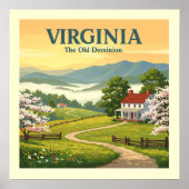 Vintag Virginia Poster (Vorne)
