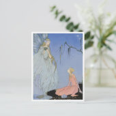 Vintag Virginia Sterrett Fairy und Prinzessin Postkarte (Stehend Vorderseite)