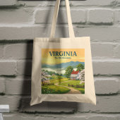 Vintag Virginia Tragetasche