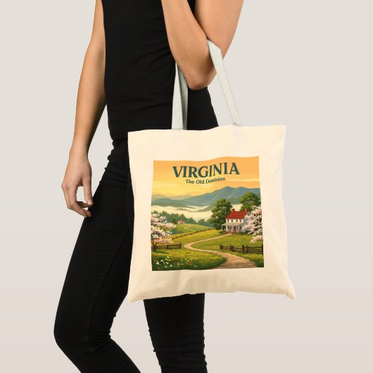 Vintag Virginia Tragetasche (Vorderseite (Produkt))