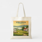Vintag Virginia Tragetasche (Rückseite)