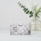 Vintag Visitenkarte (Stehend Vorderseite)