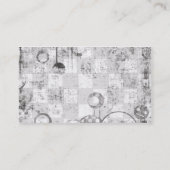 Vintag Visitenkarte (Rückseite)