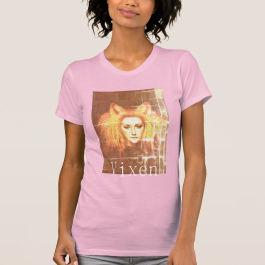 Vintag Vixen Ladys T - Shirt (Vorderseite)
